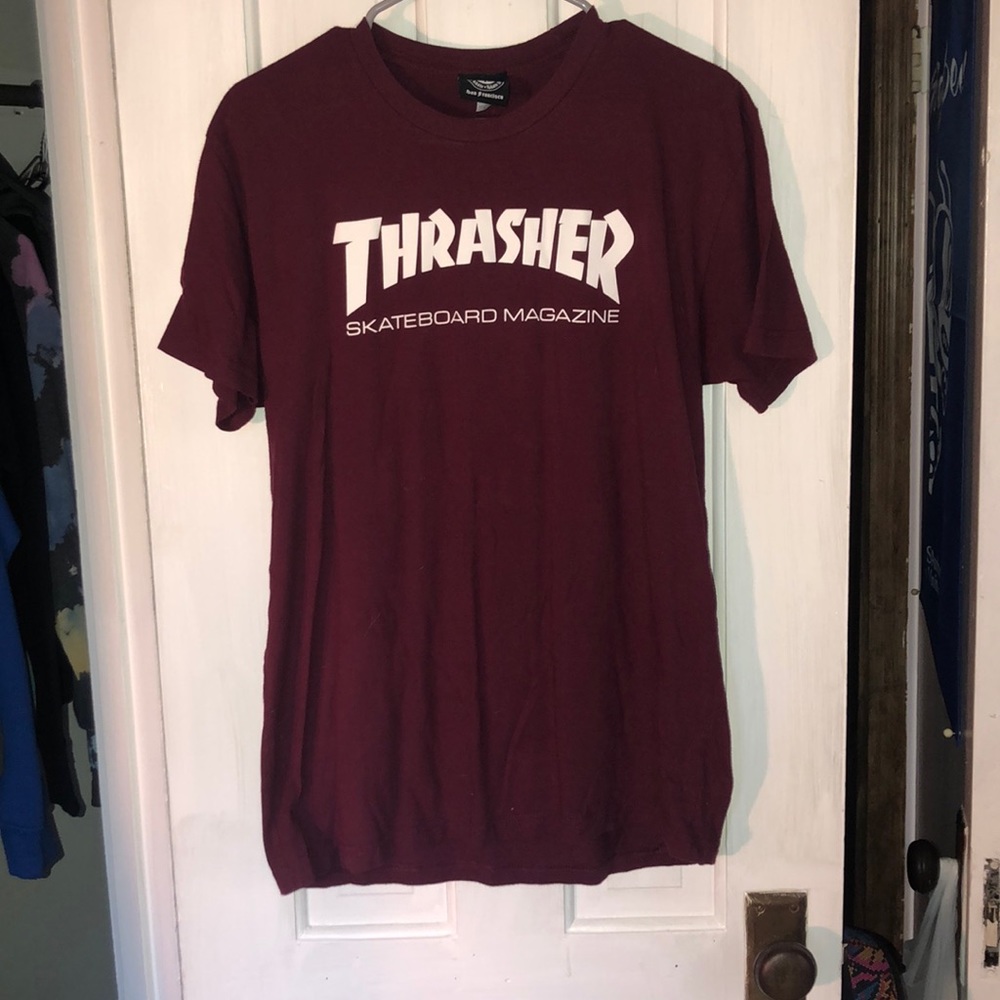 thrasher t shirt